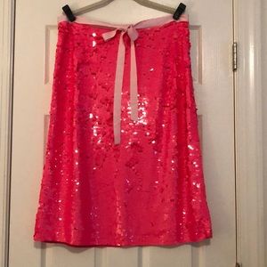 NWT JCrew Neon Pink Skirt Size 16